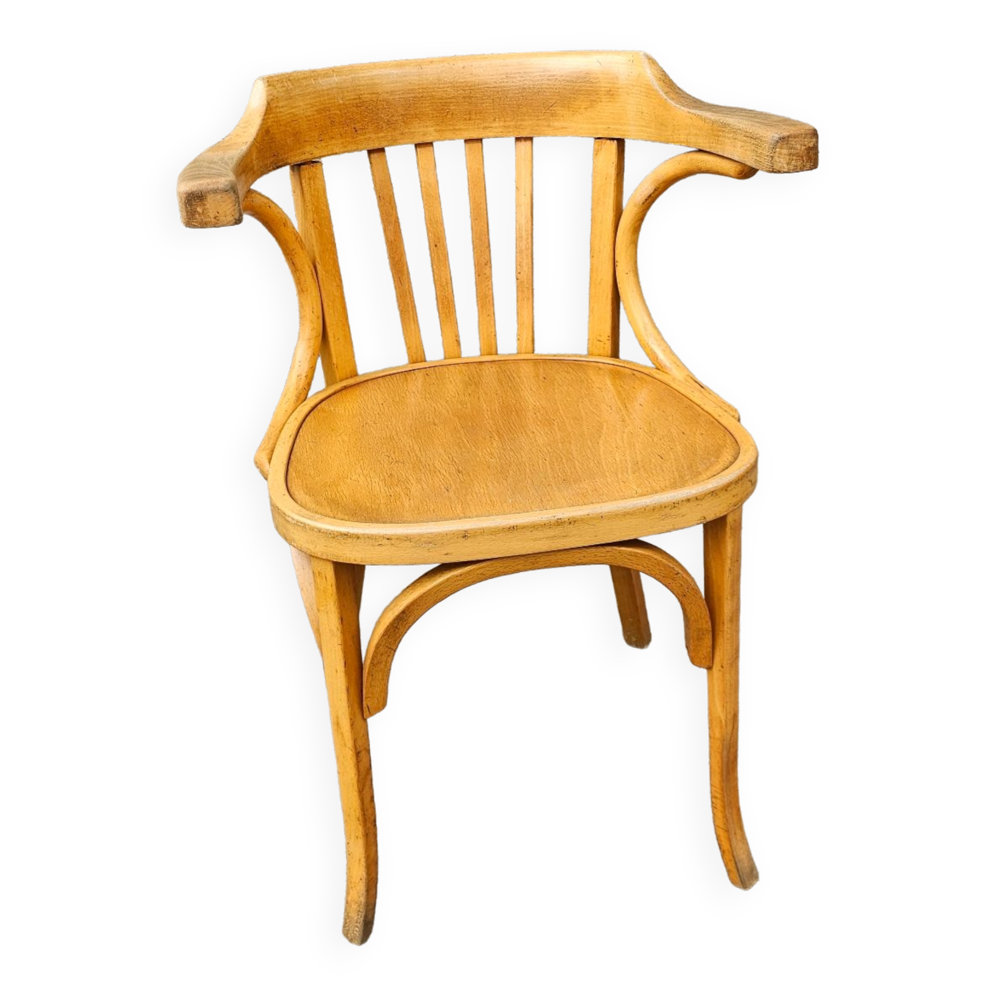 Baumann armchair light wood