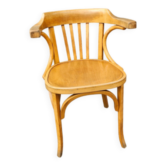 Fauteuil Baumann bois clair