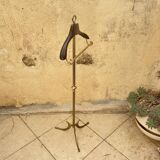 Vintage valet in gilded metal 1960