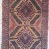 Ancient tribal rug 135x85cm