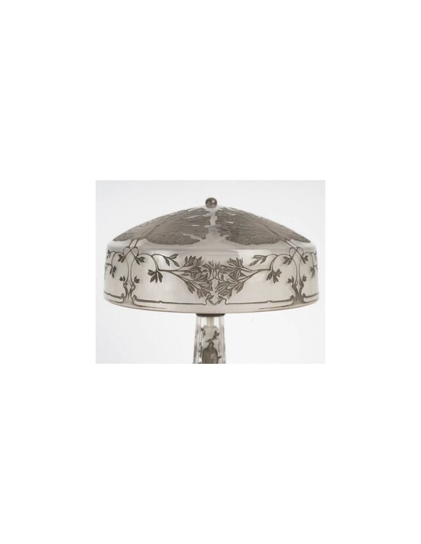 1910 -rené lalique ,lampe ''paons