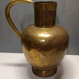 Brass handled jar - Antique Dutch craftsmanship - beautiful inscriptions