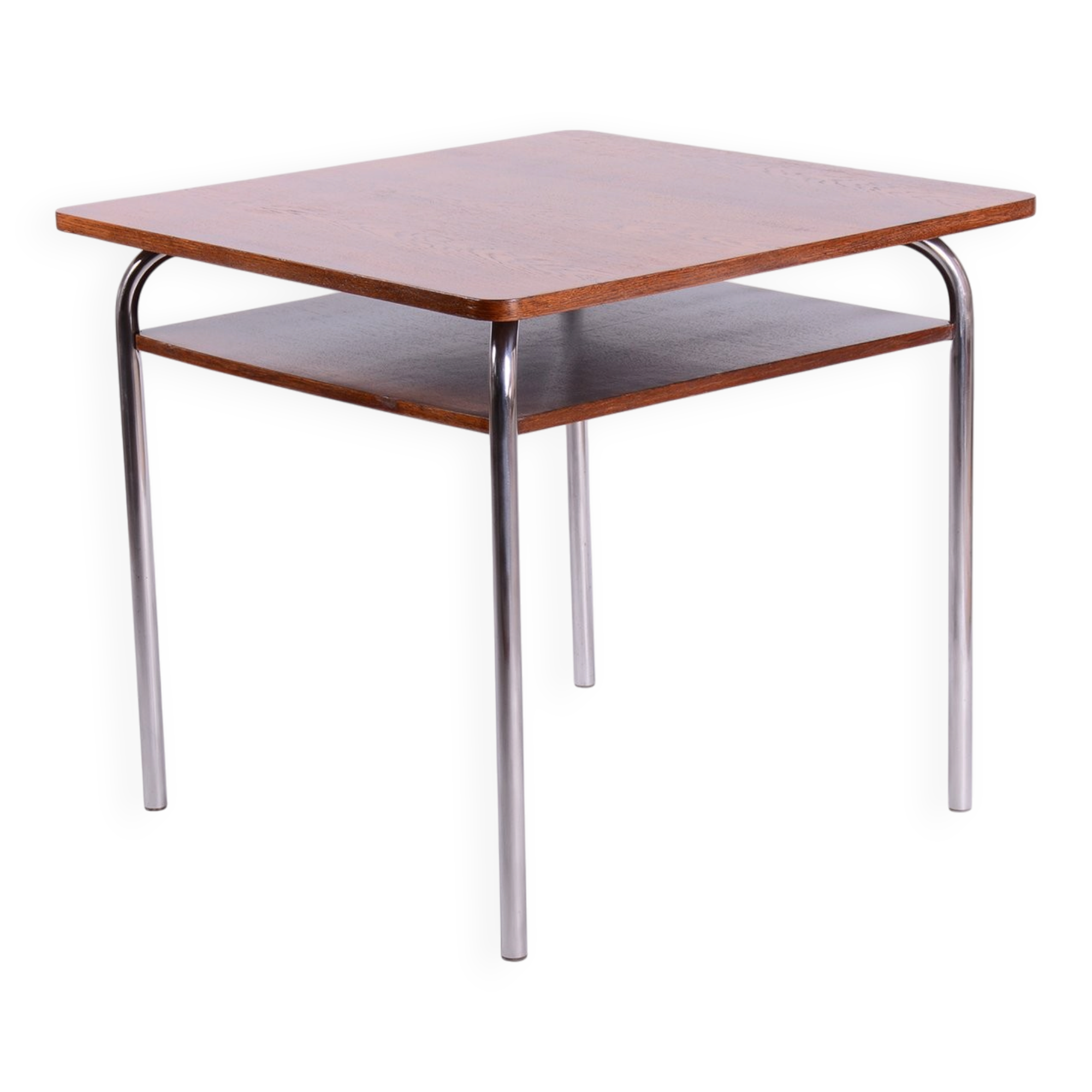 Bauhaus Table in Oak by Vichr a Spol, 1940s