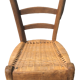 Chaise enfant bois et paille