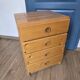 Chest of drawers with 4 drawers in solid pine Charlotte Perriand – Les Arcs, 1970
