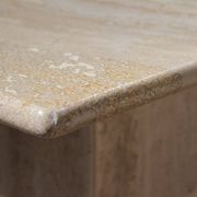 Nesting Table Set in Travertine | Italy 1970s