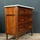 Commode de dame époque Louis XVI en acajou.