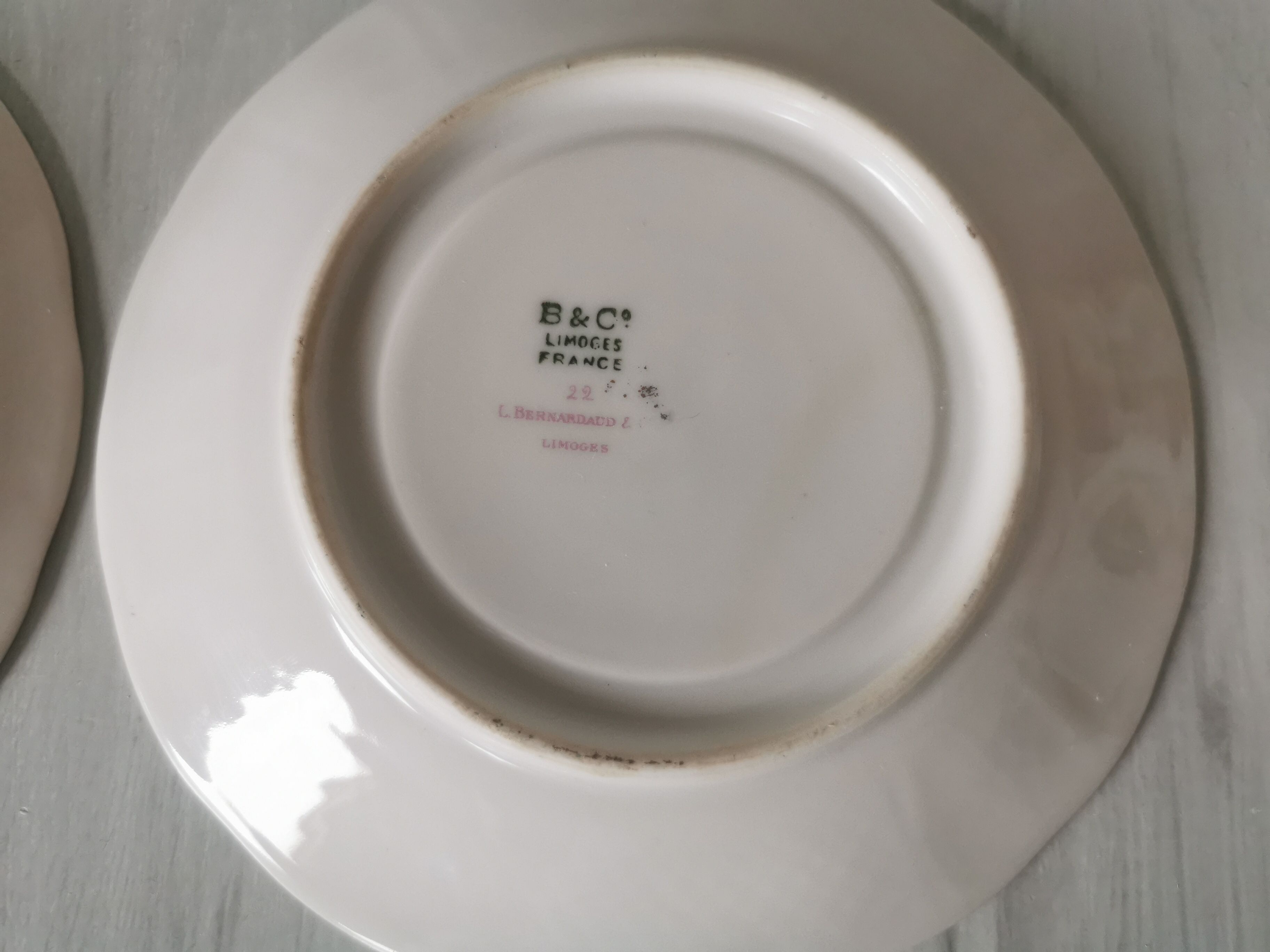 Dessert service and coffee Bernardaud Limoges