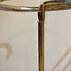 Modernist umbrella stand in chrome tube
