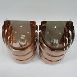 5 copper wall lights V155 Hans-Agne Jakobsson