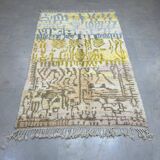 Abstract Berber carpet