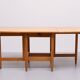 Eero Aarnio Solid Pine wood drop leaf dining table Laukaan Puu 1970s