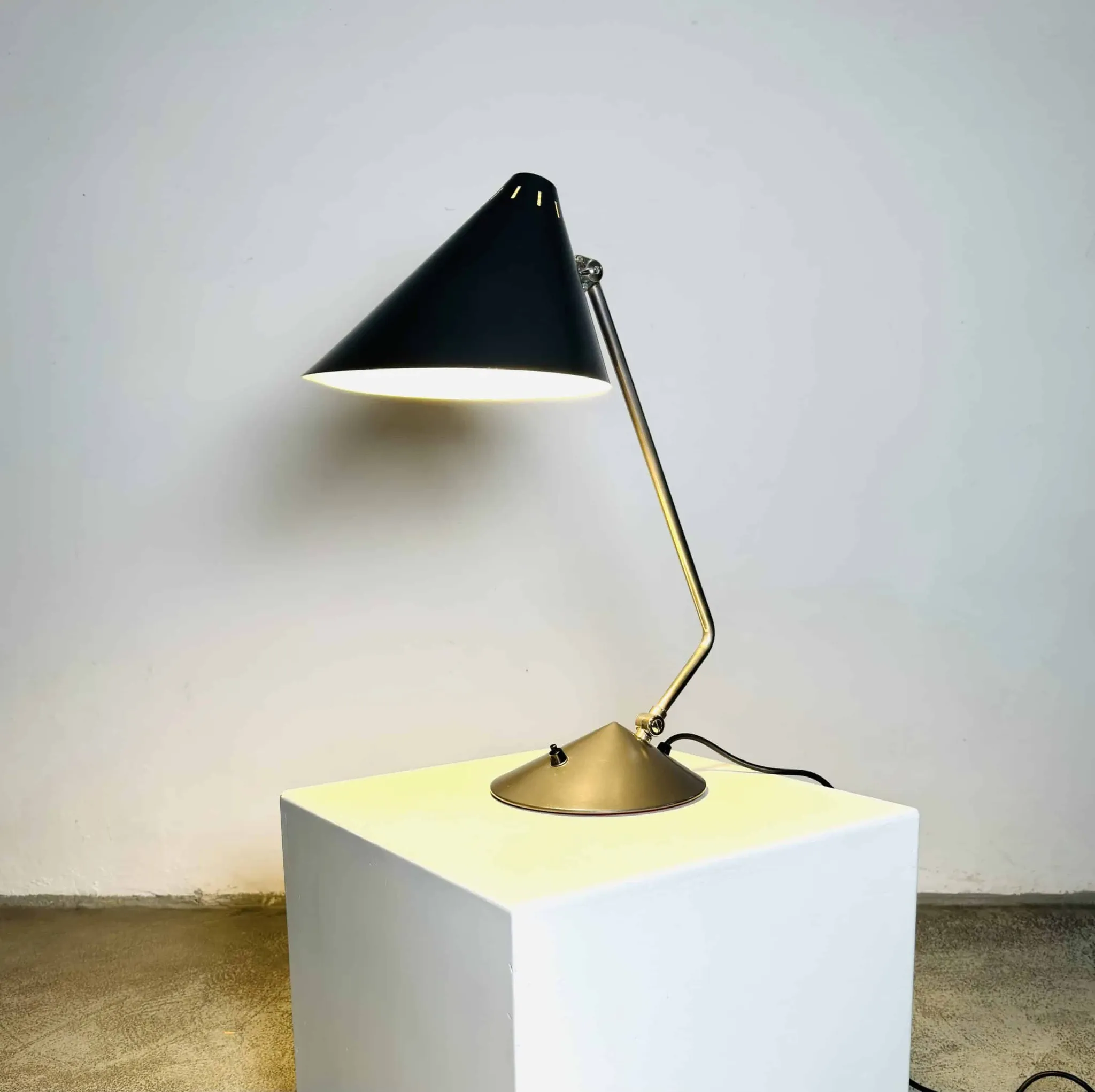 Table Lamp By Hannoversche Lampenfabrik, Germany, 1950S