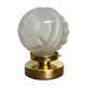 Vintage art deco globe installation lamp