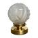 Vintage art deco globe installation lamp