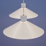 Set of 2 Danish hanging lamps 'Trapez' by Christian Hvidt for Nordisk Solar, 1960s