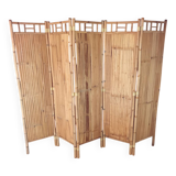 Vintage bamboo screen