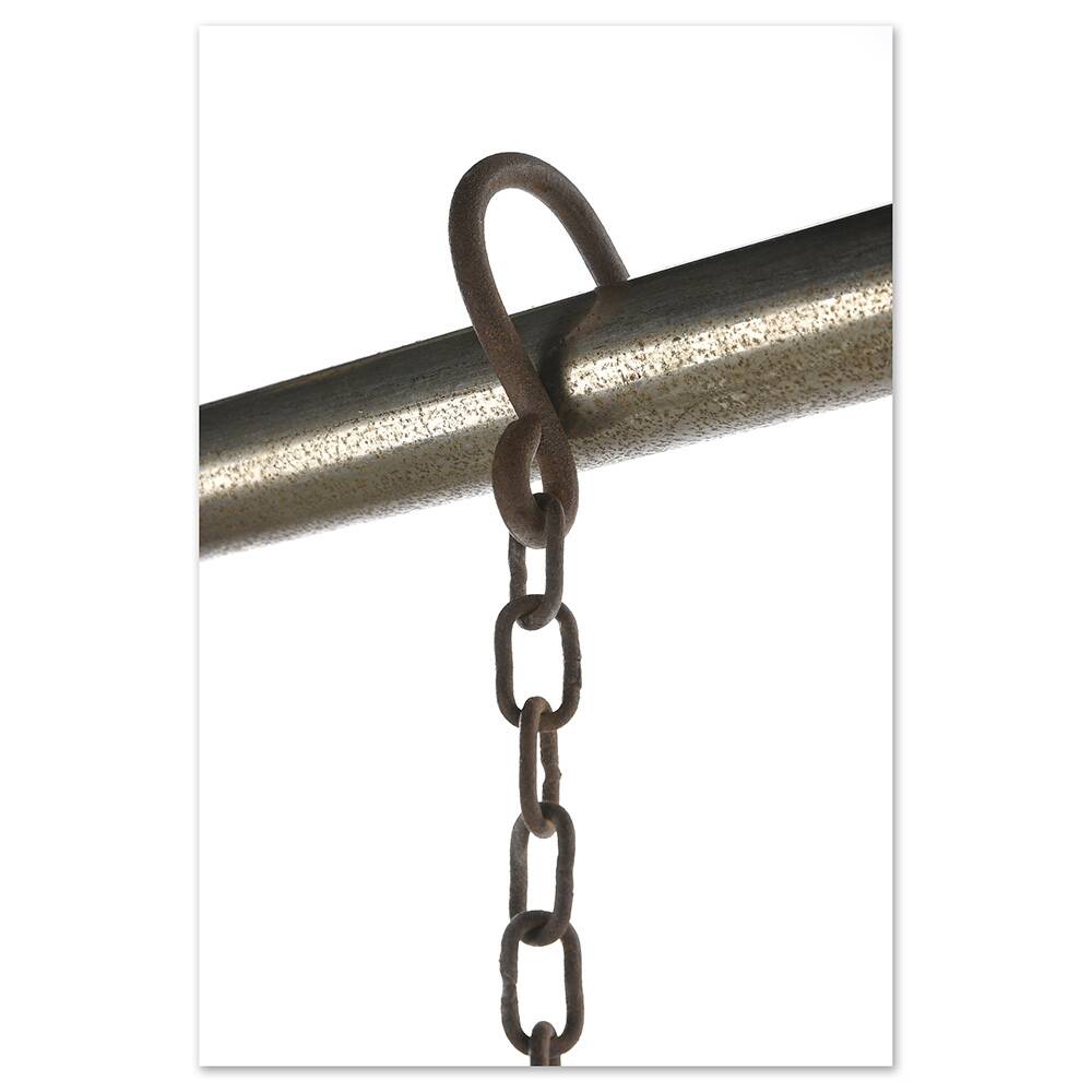 Transformed industrial chandelier