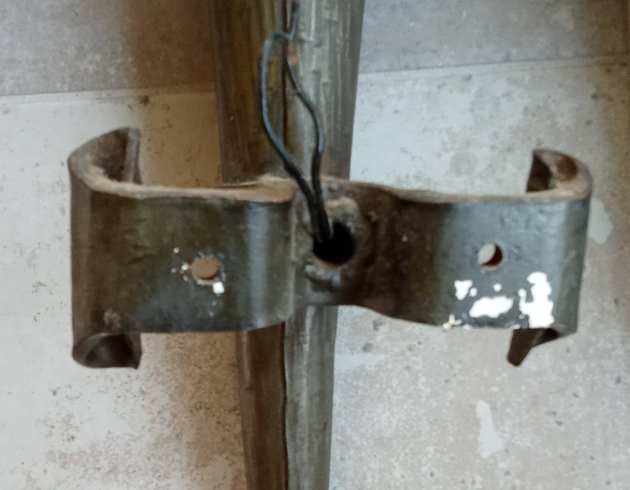 Antique pair of torchiere wall lights and lanterns