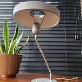Lampe de bureau vintage Louis Kalff, modèle Romeo, années 1960, gris, Pays-Bas
