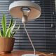 Lampe de bureau vintage Louis Kalff, modèle Romeo, années 1960, gris, Pays-Bas