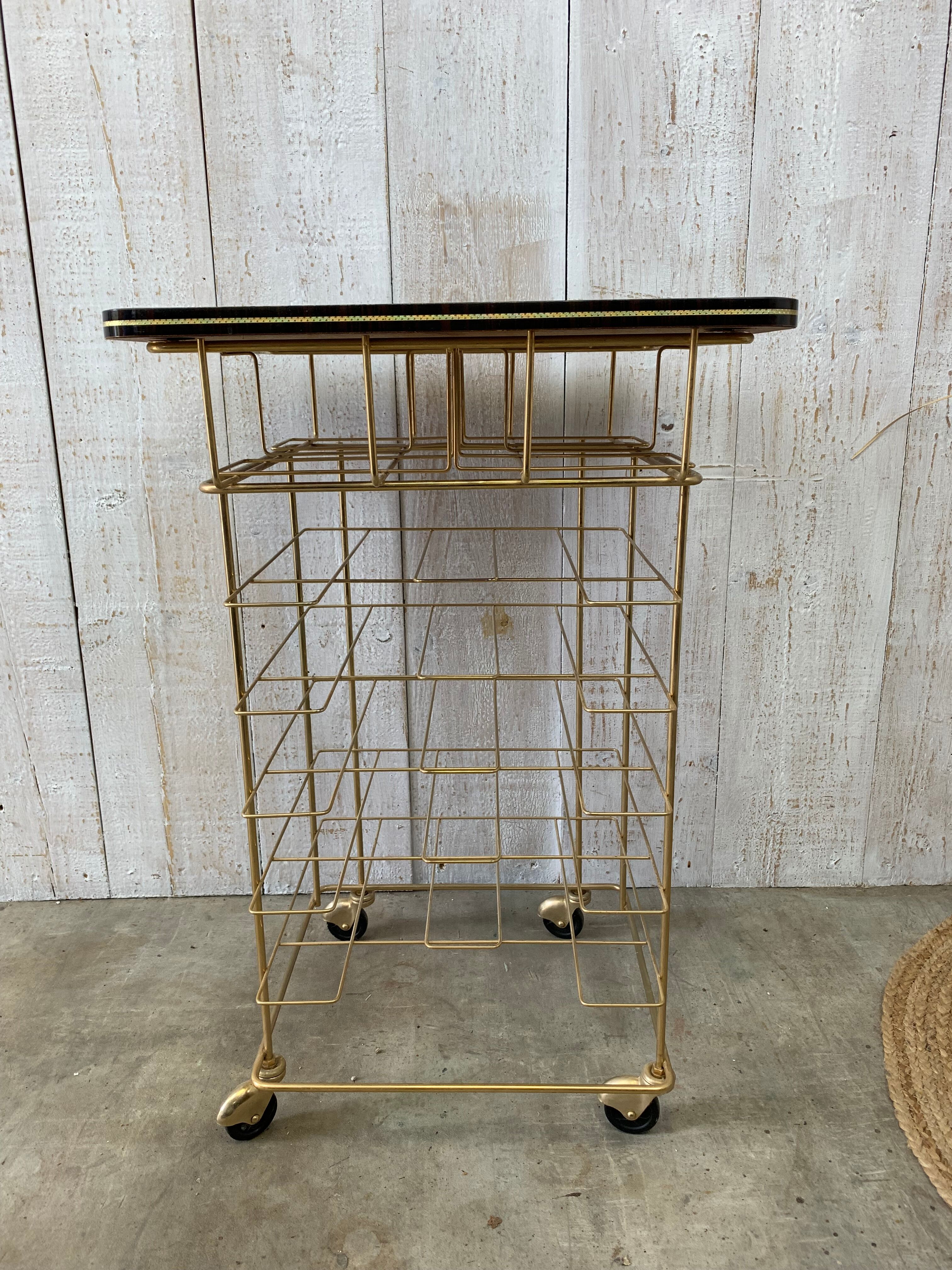 Meuble pour vinyles vintage