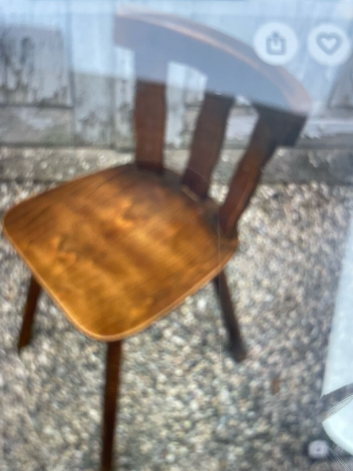 Series set of 36 vintage curved wood bistro chairs