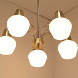 Mid-century Chandelier by Kamenicky Senov 1970's.