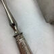 Old leg of lamb service, in silver made in France