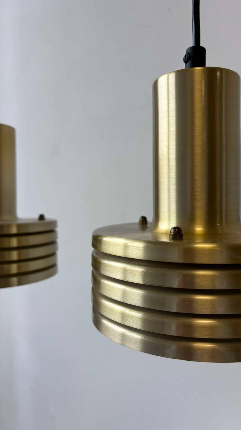 Set vintage pendant lamps Frandsen