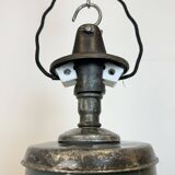 Industrial Grey Enamel Pendant Lamp from Siemens, 1930s