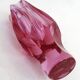 Small vintage faceted vase