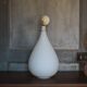 Vintage pendant light, white opaline water drop pendant light, opaline chandelier