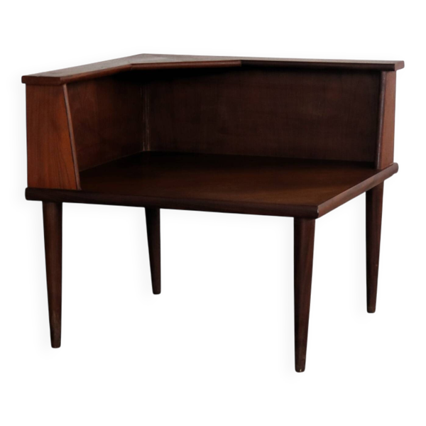 Table basse vintage table d'angle années 1960 Suède