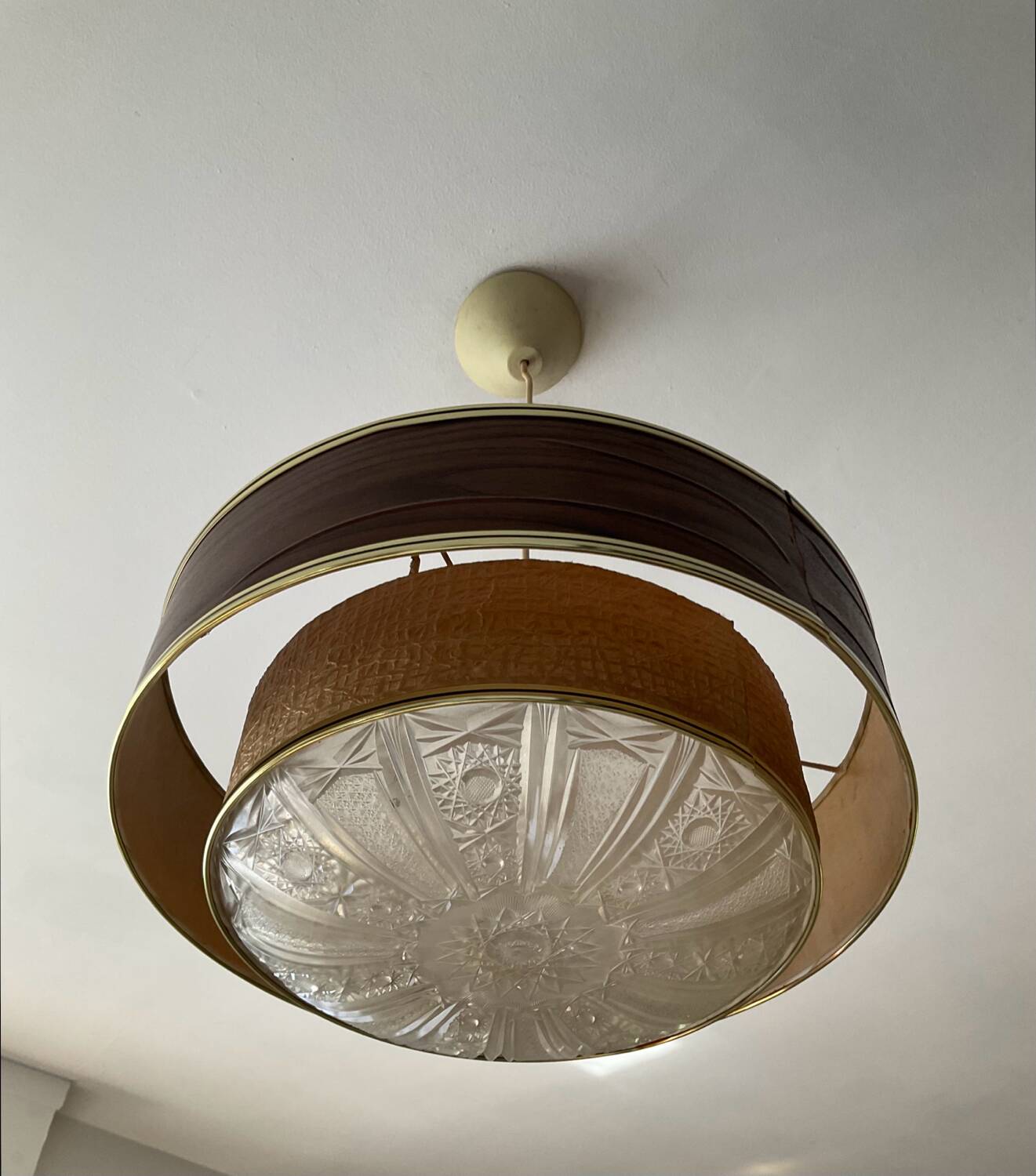 Vintage pendant light from the 60s