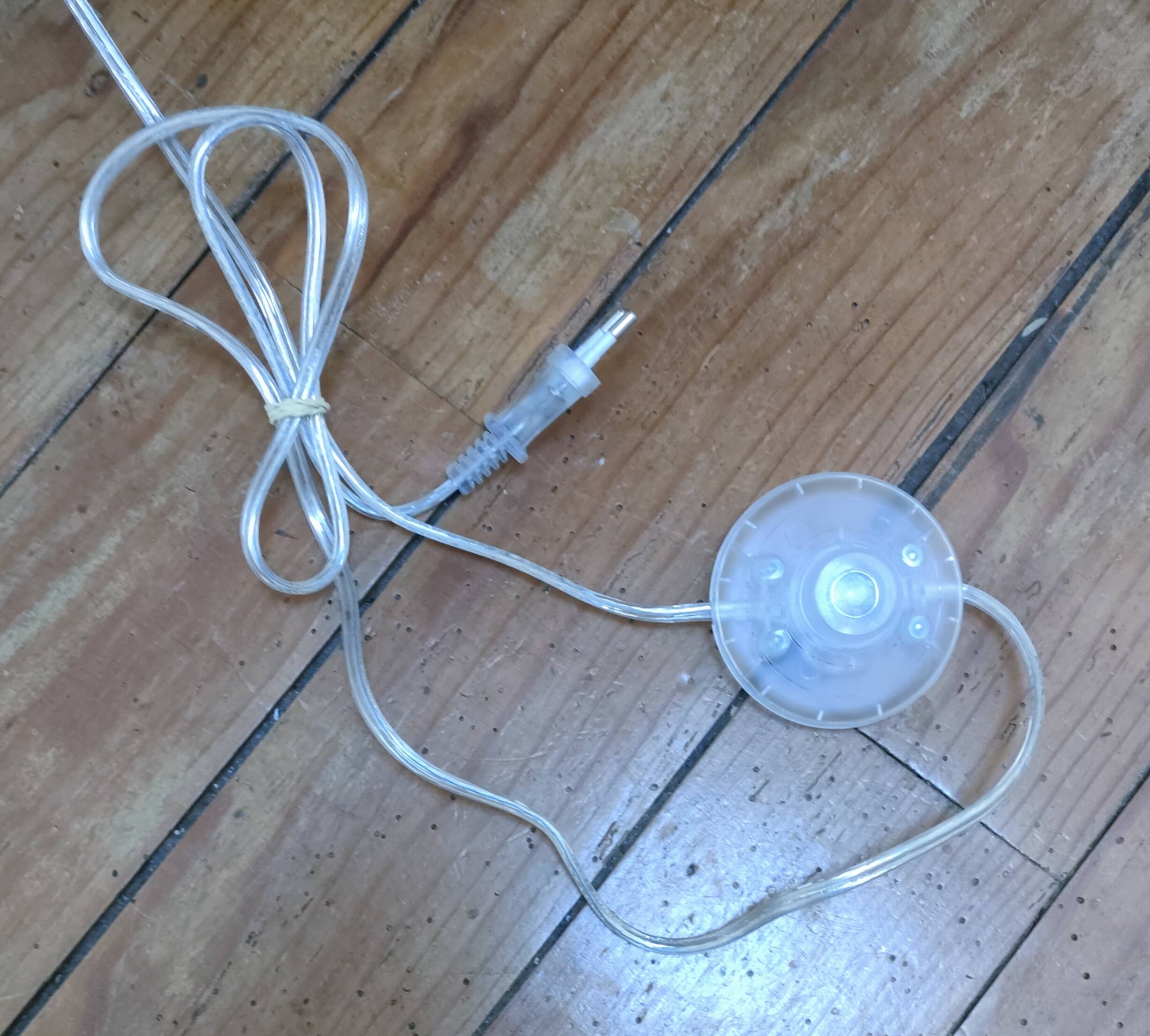 Lampadaire rotin bambou vintage années 50-60