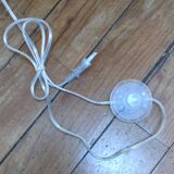 Lampadaire rotin bambou vintage années 50-60