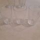 Lot de 21 petits verres dépareillés.