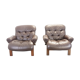 Armchairs by Odvin Rykken for Rebo 1970
