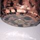 Murano Avventurina Table Lamp c1969 V Nason