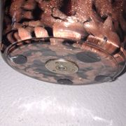 Murano Avventurina Table Lamp c1969 V Nason