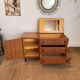 Coiffeuse de style scandinave en bois plaqué , années 70