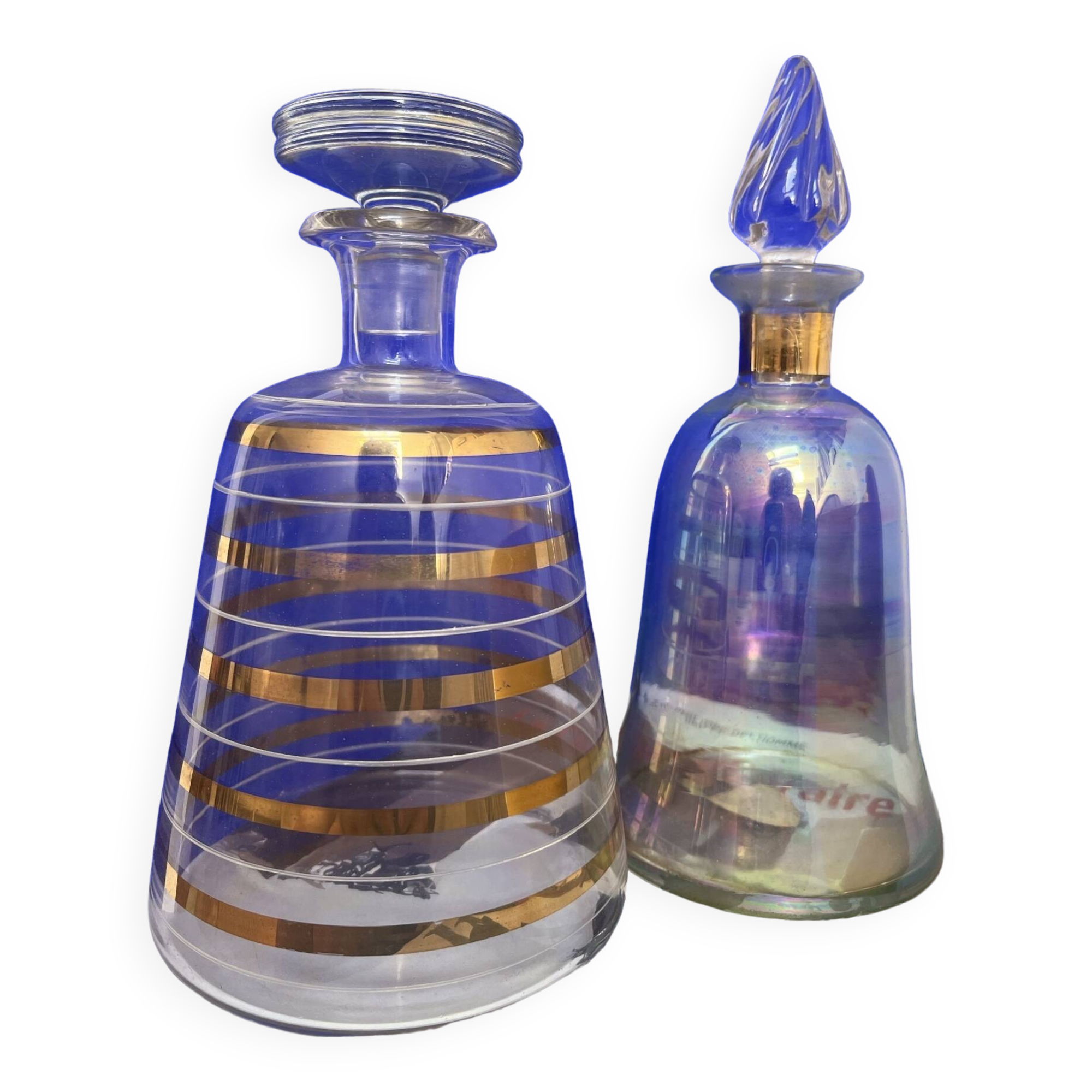 2 Vintage fifties carafes