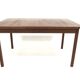 Scandinavian dining table "wallet" in teak, Hugo Troeds, Sweden, 1960