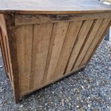 Antique Parisian sideboard with 2 doors and 2 drawers