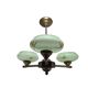 Art Deco style bakelite chandelier, Poland, 1950s