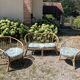 Rattan lounge