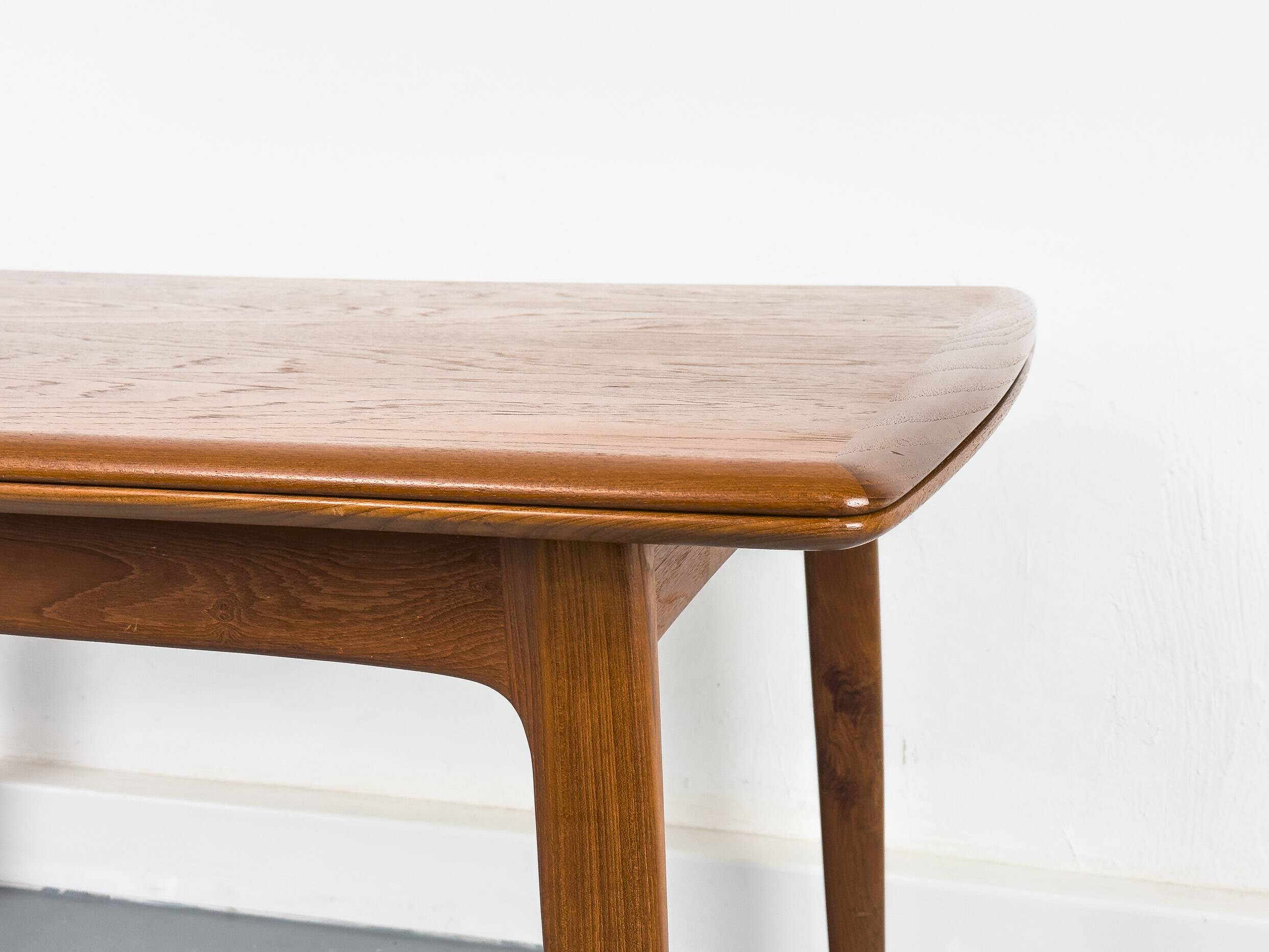 Teak Extendable Dining Table by Svend Aage Madsen for K. Knudsen & Son, 196