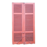 Pair of large louvered shutters H220xW120,5cm