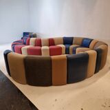 Huge "Mississippi" Lounge Sofa by  Groupe Artifort, 1970's